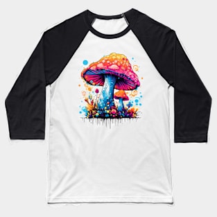 Funghi splash Baseball T-Shirt